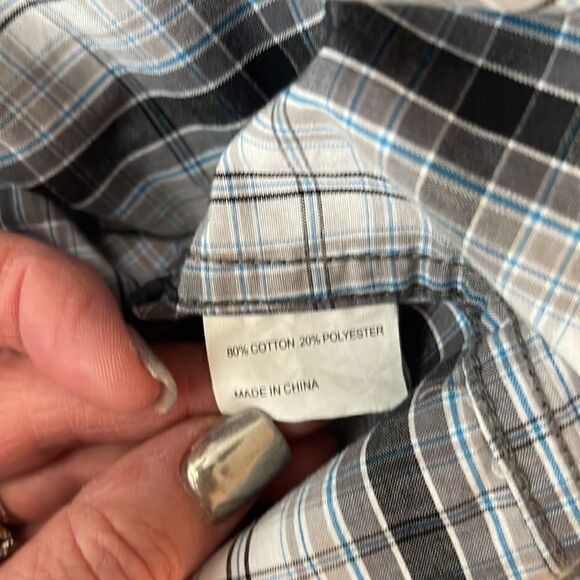 Wyoming Traders snap down western shirt.  Size XL. - Picture 6 of 7